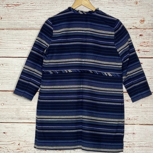 Vineyard Vines Striped Woven Jacket In Blue Sz XS - Picture 7 of 11